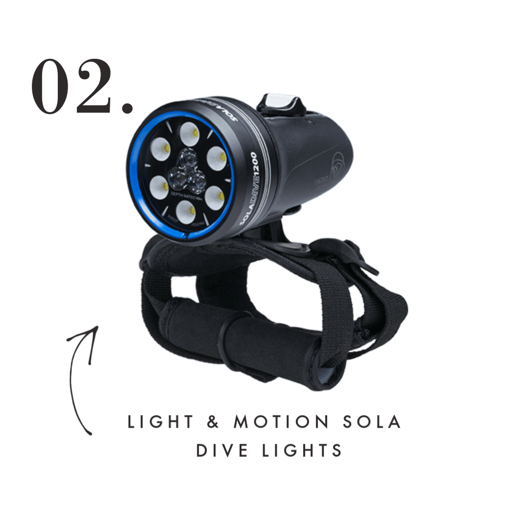 Light & Motion Sola dive lights